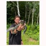 Adult Female Pastel Blue Tail Monitor - Image 3